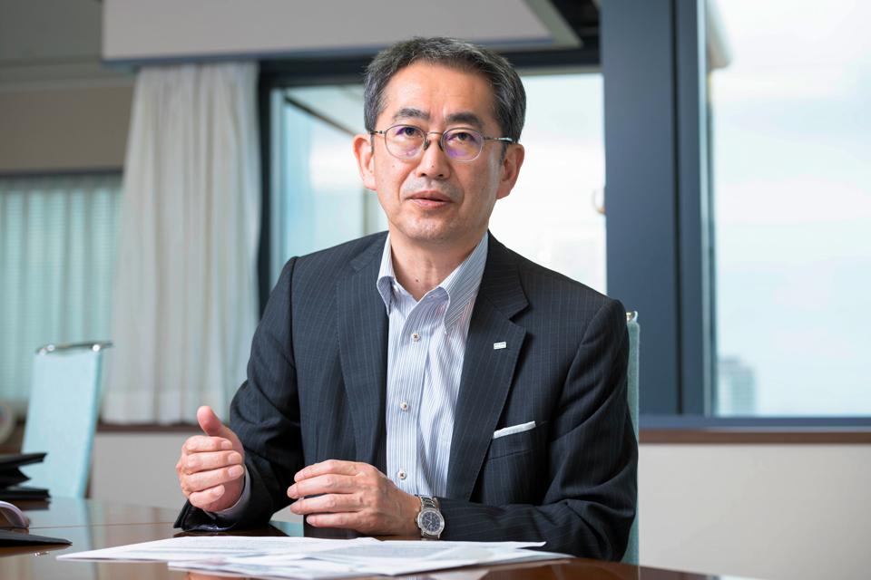 写真：日本ユニシス株式会社 代表取締役社長　平岡昭良（1）